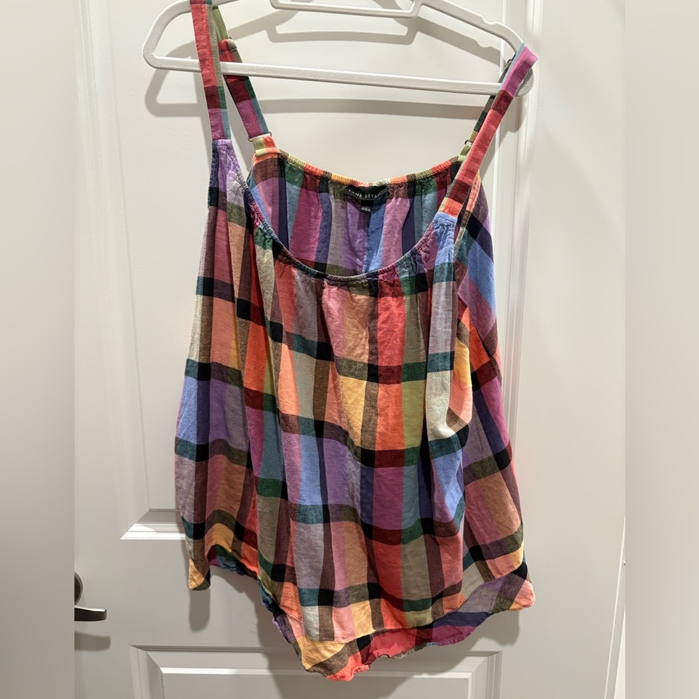 Lane Bryant Multicolor Plaid Women's Top